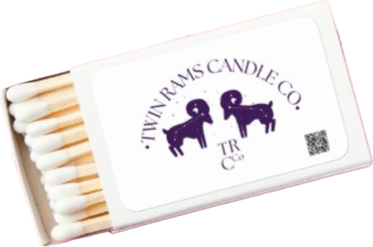 Twin Rams Candle Co Matches