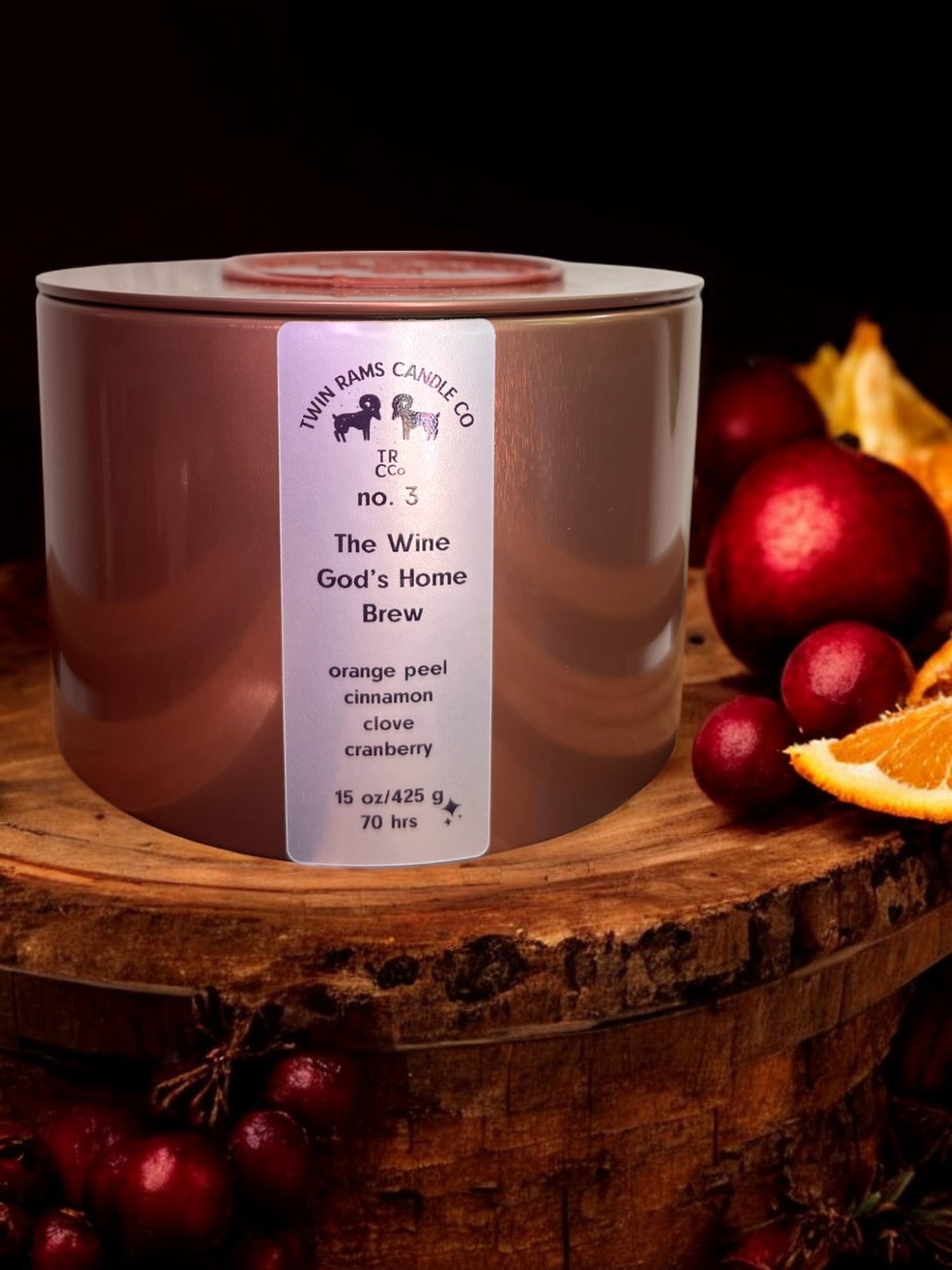 no. 03 Wine God's Home Brew Candle