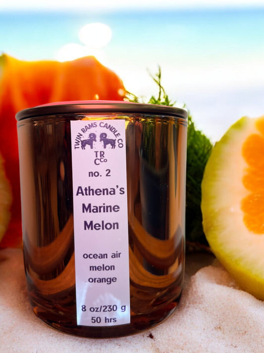 no. 02 Athena's Marine Melon Candle