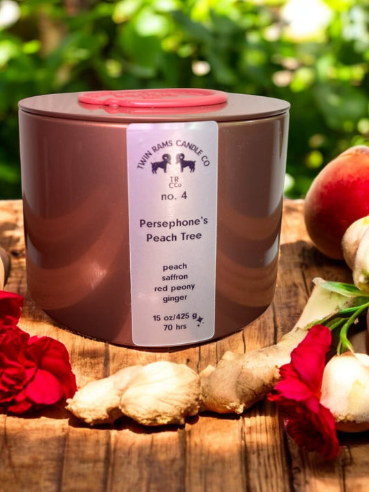 no. 04 Persephone's Peach Tree Candle