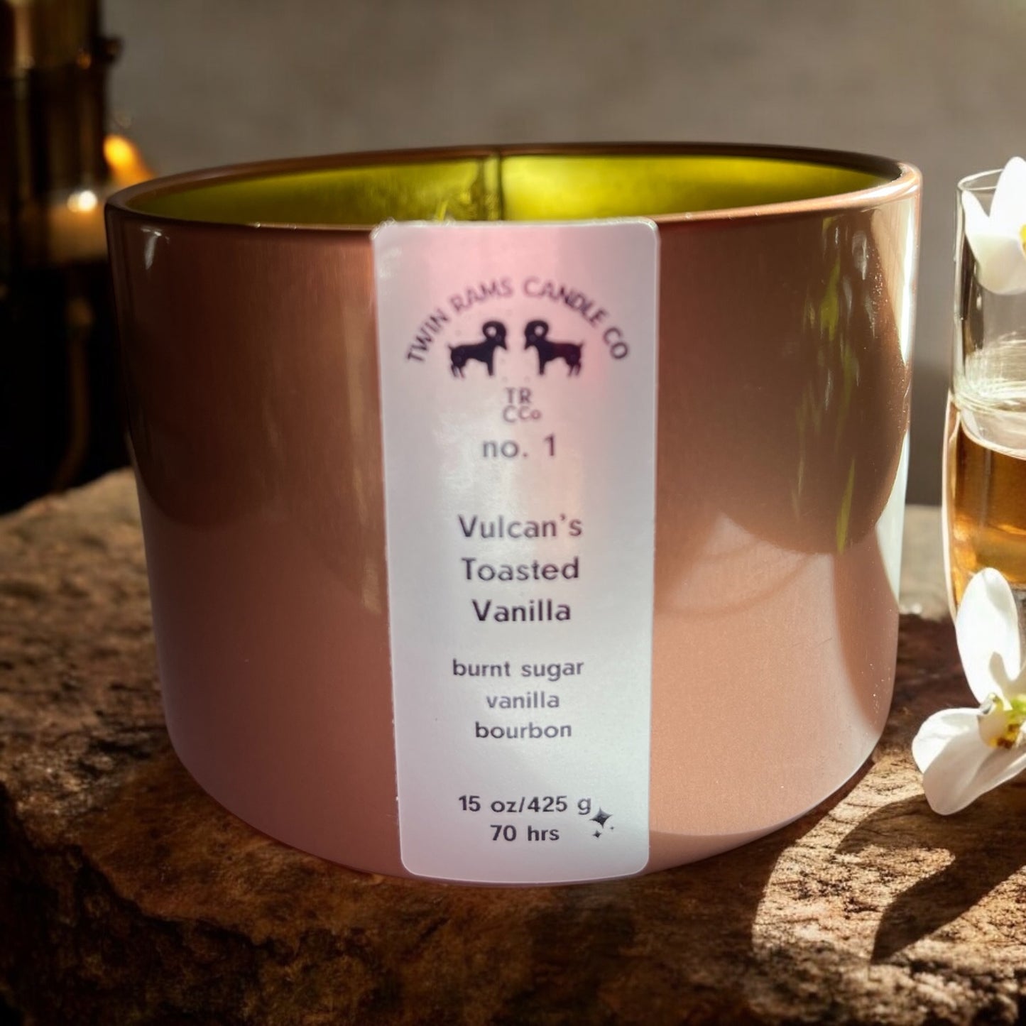 no. 01 Vulcan's Toasted Vanilla Candle